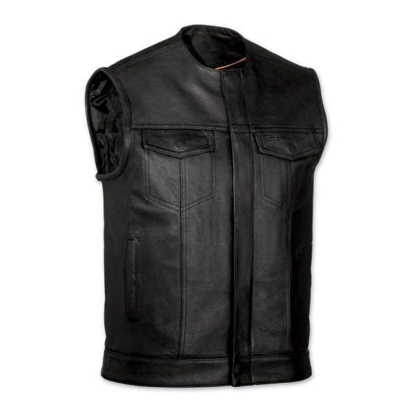 Motorbike Leather Vest